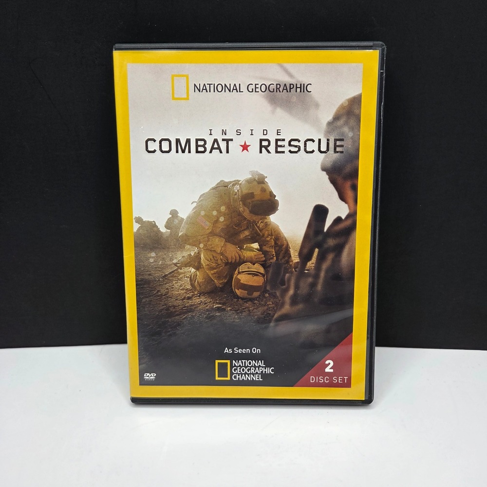 National Geographic DVD Inside Combat Rescue 2-Disc Set Air Force PJs Doc